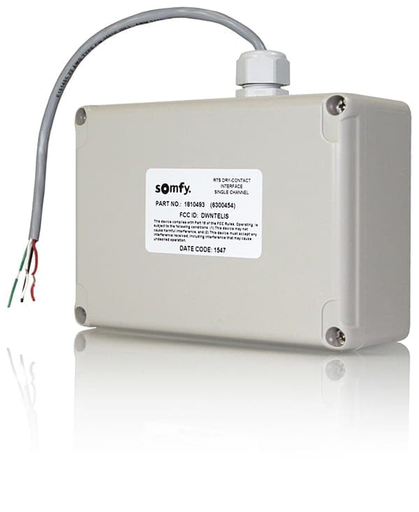 Somfy Interface contact sec RTS, photo du produit