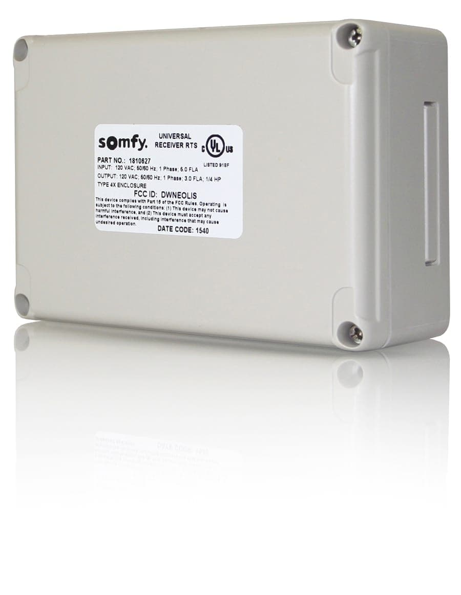 Somfy Universal RTS Receiver, product photo