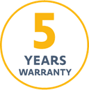 Somfy products with a 5-year warranty